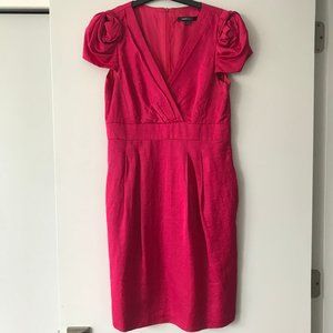 Nanette Lepore Hot Pink Cocktail Dress (size 6)